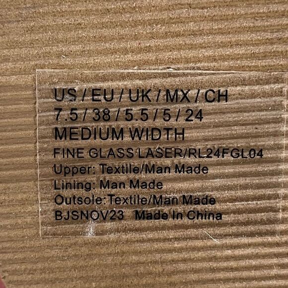 Kenneth Cole Reaction | Geranium Fine Glass Laser Slides Sandals 7.5 - Picture 11 of 11